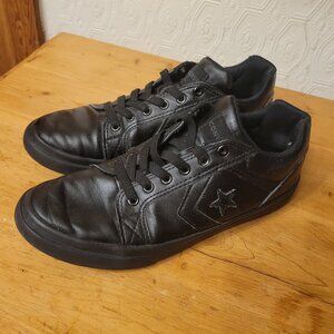 Converse Star Player Low Top Women's Size 7 US / EUR 37.5 — All Black Leather